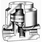 1" NPTF Diaphram Operated Valve