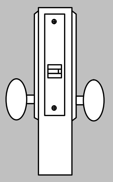 cylinder operate with knob