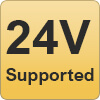 24V Supported