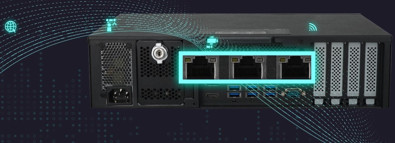 Three 2.5GbE for Bandwidth-Intensive Applications