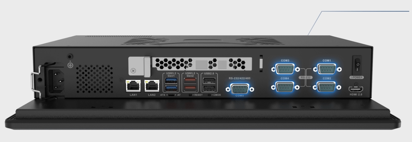 5 Serial Ports with AFC Support