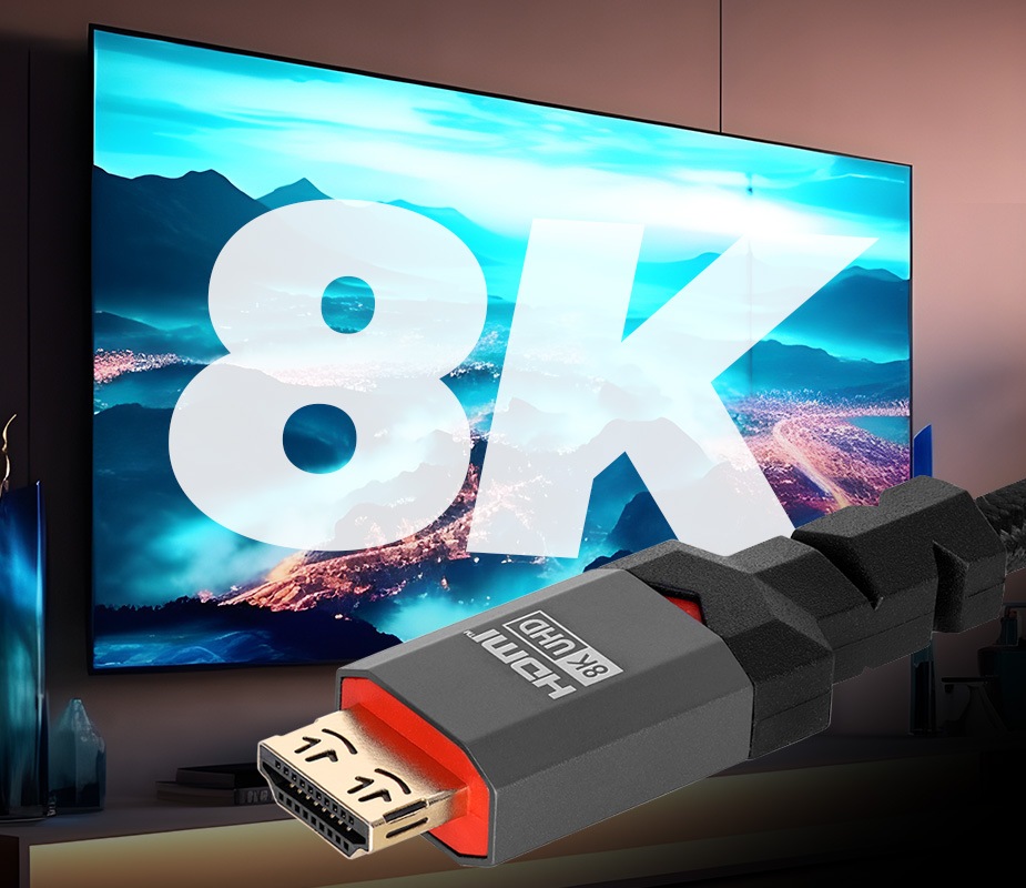 Fast 8K at 60Hz and 4K at 120Hz Refresh Rate