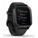 Venu Sq Music Edition GPS Smartwatch, Black Case