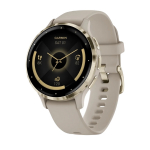 Venu 3S Soft Gold Steel Bezel Watch