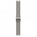 QuickFit 22 Watch Strap, Swept-link Titanium