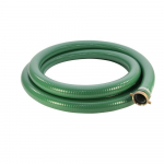 4" ID x 20 Ft Green PVC Water Suction Hose