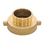 4-1/2" NST x 2-1/2" NST Brass Hydrant Adapter