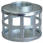 6" Square Hole Steel Strainer