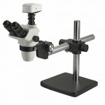 Trinocular Zoom Stereo Microscope on Boom Stand