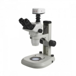Trinocular Zoom Stereo Microscope on LED Stand