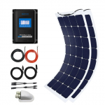Flexible Solar RV Kit, 220 Watts, 30A MPPT