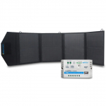 LTK 50W Foldable Solar Panel Kit Suitcase