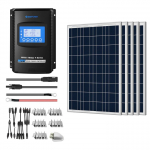 500W 12V Poly Solar RV Kits, 40A MPPT