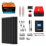 Solar Power Complete System, 300W MPPT30A