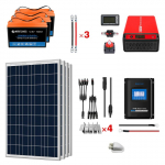Solar Power Complete System, 400W MPPT40A