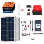 Solar Power Complete System, 600W MPPT50A