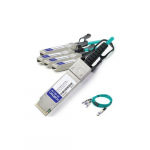 40GBase-AOC QSFP+ to 4xSFP+ Optical Cable