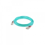 25m SC Male to SC Male Aqua OM4 Patch Cable
