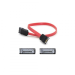 2ft Male to Male Red Serial Cable