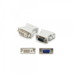 Adapter, VGA Male to DVI-I Female, White
