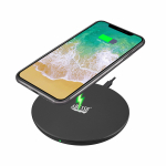 10W Max Qi-Certified Disc-Style Wireless Charger