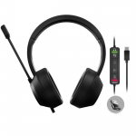 Wired Stereo Headset with AI Controls
