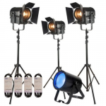 Lighting Kit with Three LED Studio Lights
