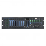 19" Rack Mount Controller That Controls Both DMX and Midi