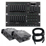 Stage Lighting System with DMX Control