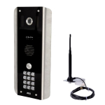 Architectural GSM and MMS Intercom with Keypad