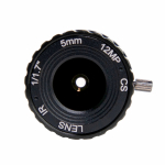 CS Mount Lens, 4K 5mm HFOV 66 Deg Manual Focus