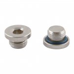 Male Plug Parallel Hexagon Embedded NBR O-Ring 1/2"