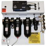 Panel Mounted Air Filtration with CO2 Monitor