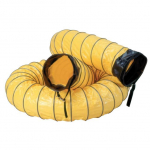 8" Standard Duct, 6 Foot Length, Yellow