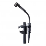Clamp-On Condenser Microphone with Mini XLR to XLR Cable