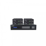 Matrix, 8 Hdbaset/8 HDMI Out and 8x Receivers