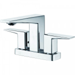 Faucet Two-Handle 4" Centerset Bathroom, Chrome
