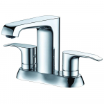 Faucet Two-Handle 4" Centerset Bathroom, Chrome
