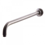 16 Inch Wall Mounted Round Shower Arm, Brushed Nickel
