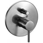 Pressure Balanced Round Shower Mixer with Diverter