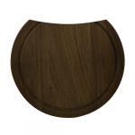 Round Wood Cutting Board for 17" Round Kitchen Sink