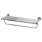 23" Towel Bar and Shelf Bathroom Accessory, Polished