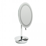 9" Tabletop Round 5x Magnifying Cosmetic Mirror