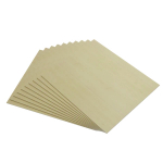 30 x 30cm Basswood Plywood Sheets
