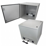24" x 24" x 24" Steel Heated NEMA Enclosure
