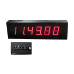Six-Digit 2-1/3" Clock Up/Down Timer
