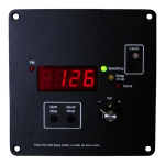 Flush Down Timer, Clock, 4-Digit Display