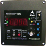 Flush-Mount Clock/Timer, 4 Digits, 8 Buttons