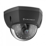 5MP POE Dome IP Security Camera, Black