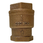 1" NPT Female In-Line Check Valve